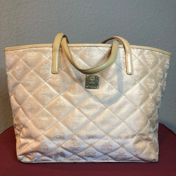 MCM Quilted Tote - Picture 13 of 13